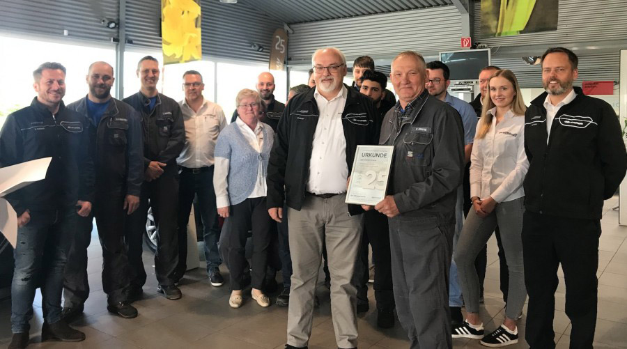 Mitarbeiter-Jubiläum