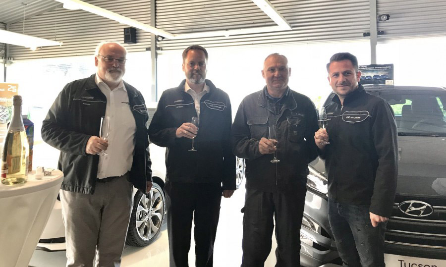 Mitarbeiter-Jubiläum