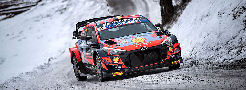 Hyundai startet mit Podiumsplatz in die WRC-Saison 2021